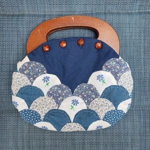 Vintage Bohemian Quilted Boho Clutch